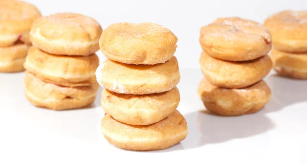 Group of cinnamon donuts  — Stockfoto